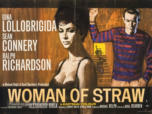 Woman of Straw - British Movie Poster