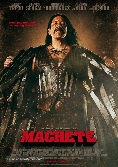 Machete - German Movie Poster
