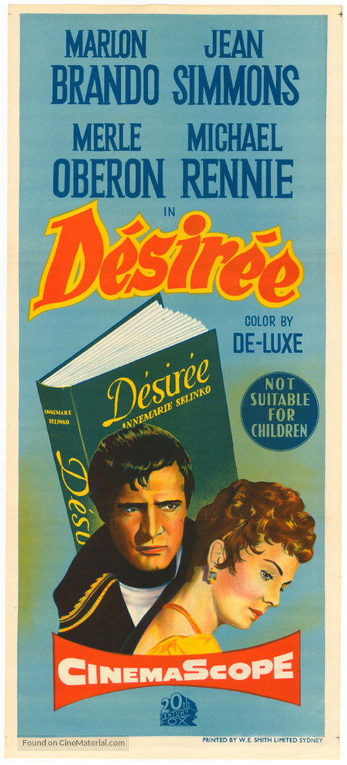 Desir&eacute;e - Australian Movie Poster