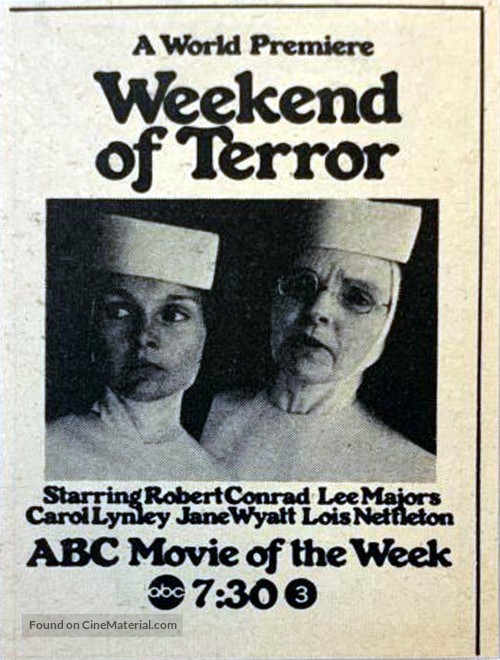 Weekend of Terror - poster