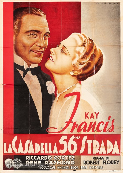 The House on 56th Street - Italian Movie Poster