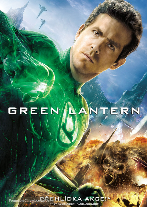 Green Lantern - Czech DVD movie cover