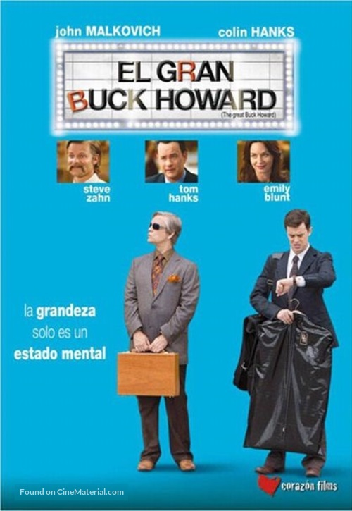 The Great Buck Howard - Mexican DVD movie cover