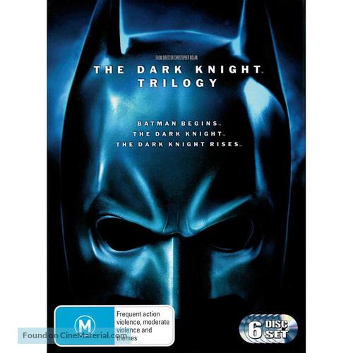 The Dark Knight Rises - Australian DVD movie cover