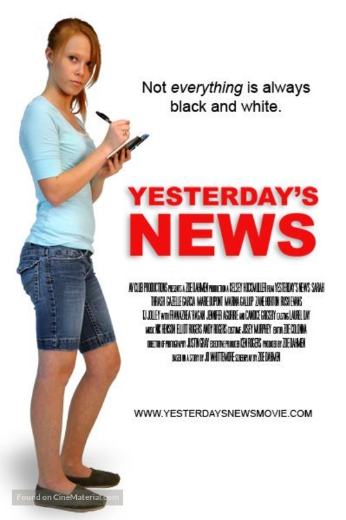 Yesterday&#039;s News - Movie Poster