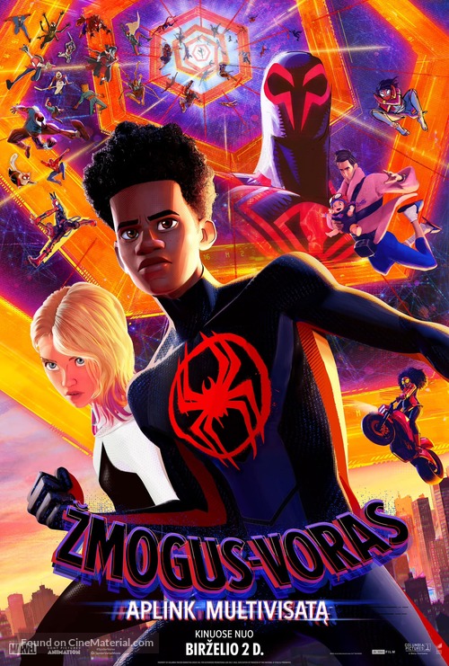 Spider-Man: Across the Spider-Verse - Lithuanian Movie Poster