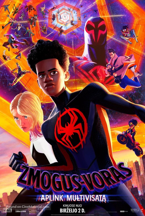 Spider-Man: Across the Spider-Verse - Lithuanian Movie Poster