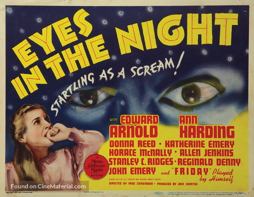 Eyes in the Night - Movie Poster