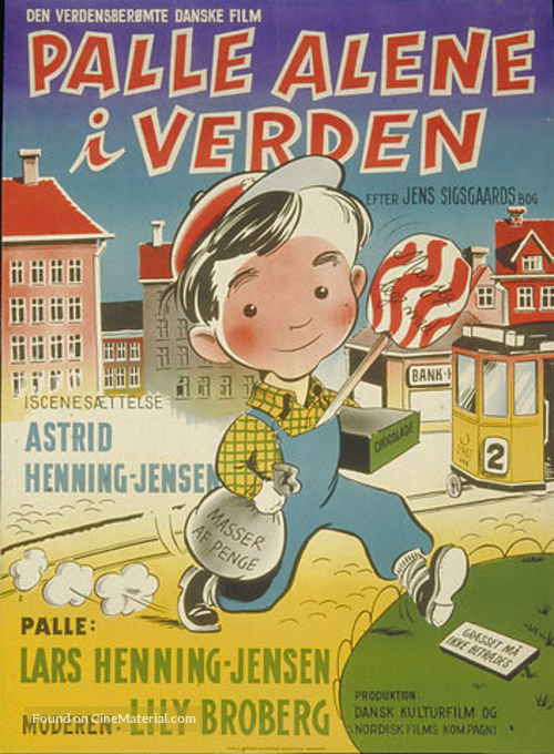 Palle alene i verden - Danish DVD movie cover