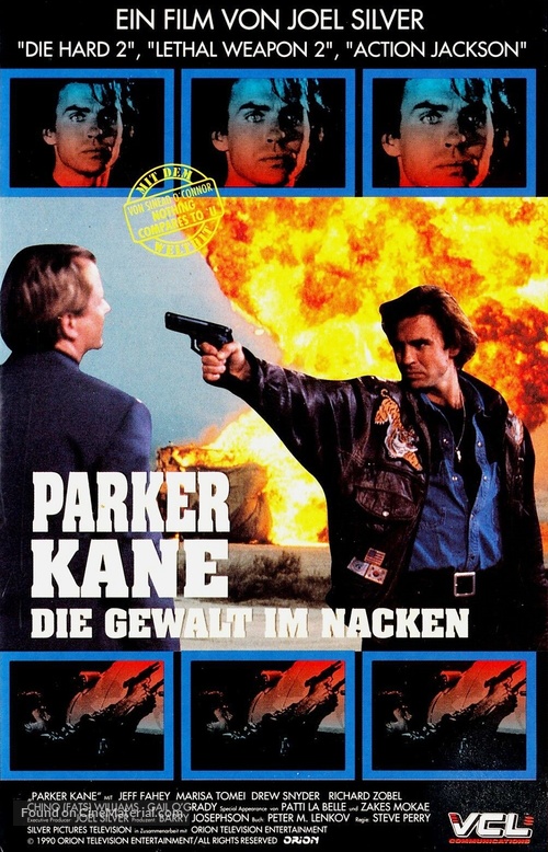Parker Kane - German VHS movie cover