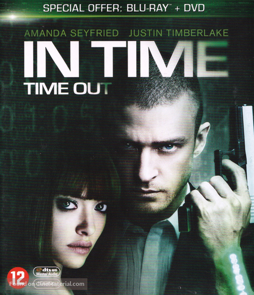 In Time - Dutch Blu-Ray movie cover