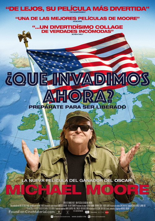 Where to Invade Next - Spanish Movie Poster