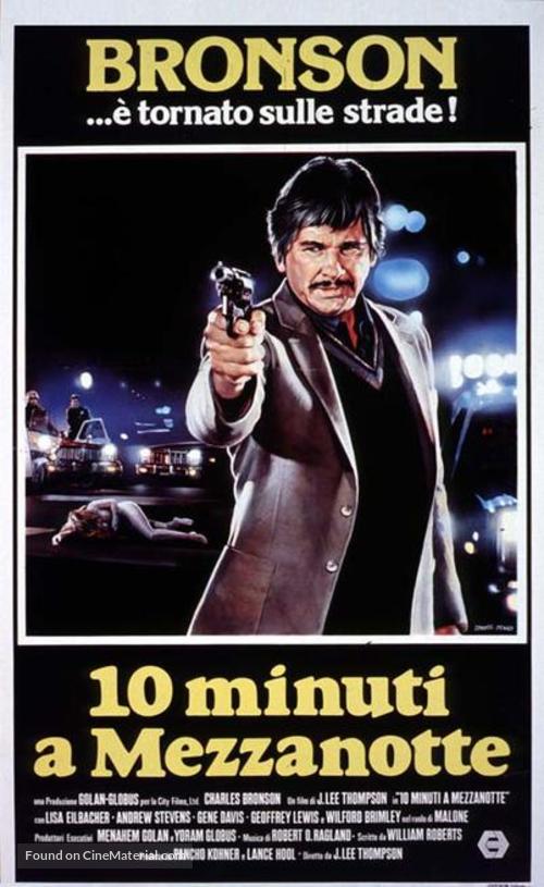 10 to Midnight - Italian Movie Cover