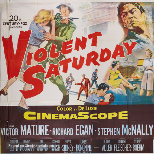 Violent Saturday - Movie Poster