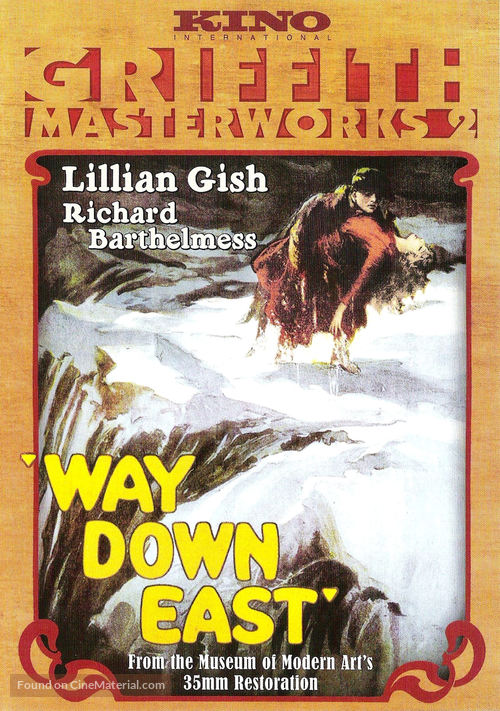 Way Down East - DVD movie cover