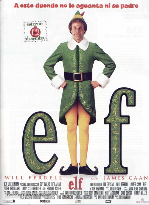 Elf - Spanish Movie Poster