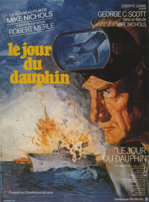 The Day of the Dolphin - French Movie Poster