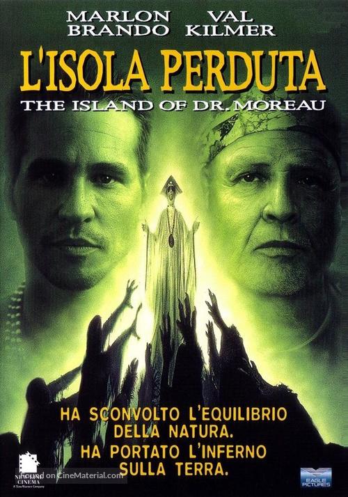 The Island of Dr. Moreau - Italian DVD movie cover