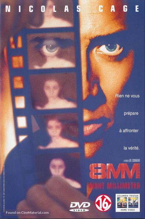 8mm - Belgian DVD movie cover