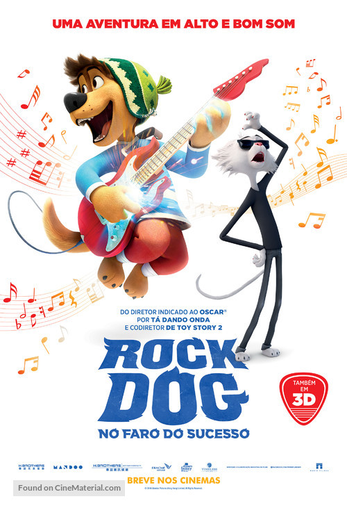 Rock Dog - Brazilian Movie Poster