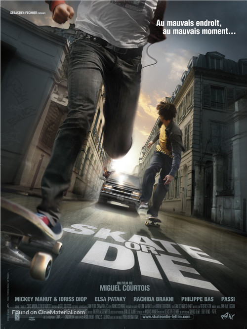 Skate or Die - French Movie Poster