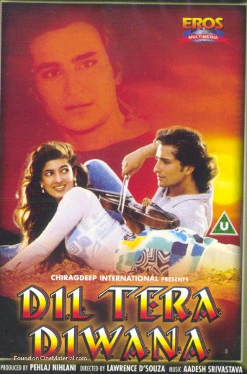 Dil Tera Diwana - British VHS movie cover