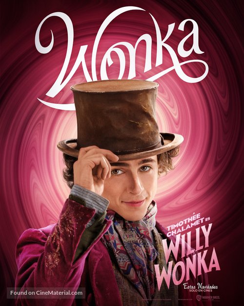 Wonka - Spanish Movie Poster