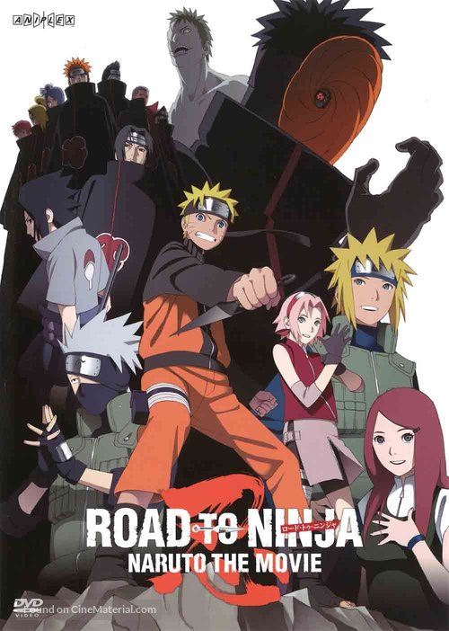 Road to Ninja: Naruto the Movie - Japanese DVD movie cover