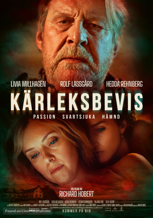 K&auml;rleksbevis - Swedish Theatrical movie poster