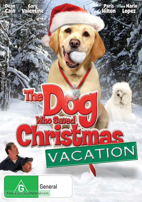 The Dog Who Saved Christmas Vacation - Australian DVD movie cover