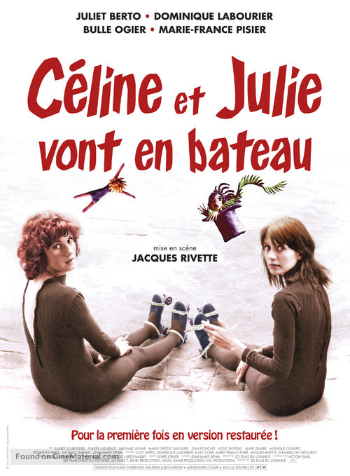 C&eacute;line et Julie vont en bateau - French Re-release movie poster