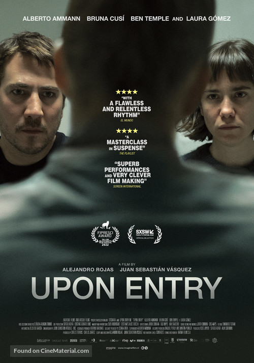 Upon Entry - Dutch Movie Poster