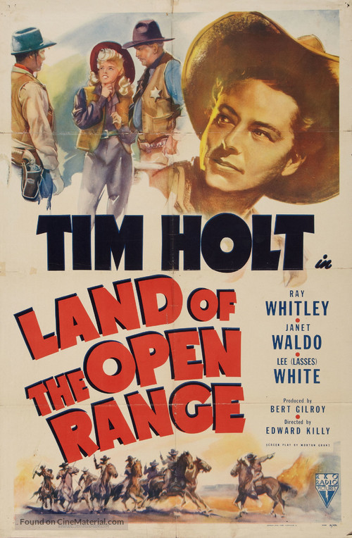 Land of the Open Range - Movie Poster