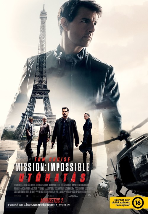 Mission: Impossible - Fallout - Hungarian Movie Poster