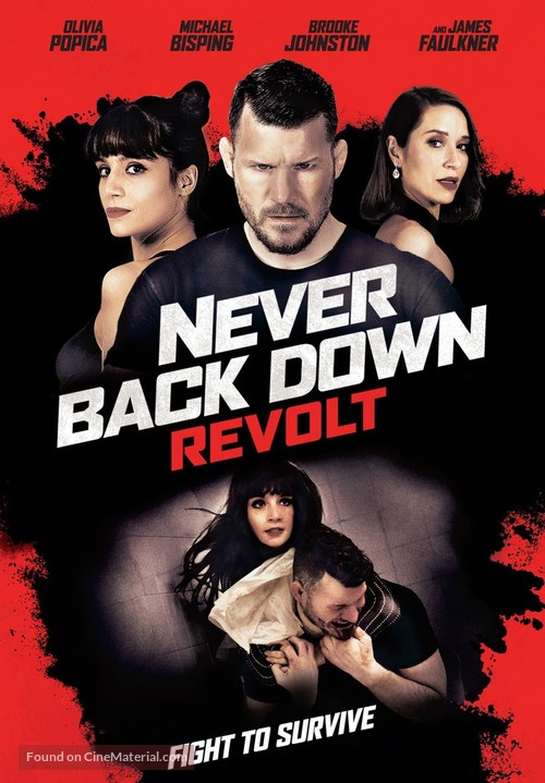 Never Back Down: Revolt - DVD movie cover