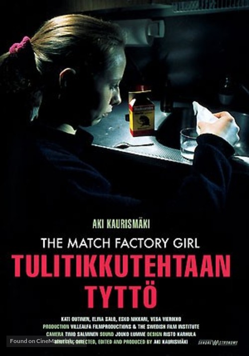 Tulitikkutehtaan tytt&ouml; - Finnish DVD movie cover