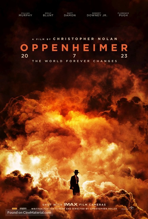 Oppenheimer - Australian Movie Poster