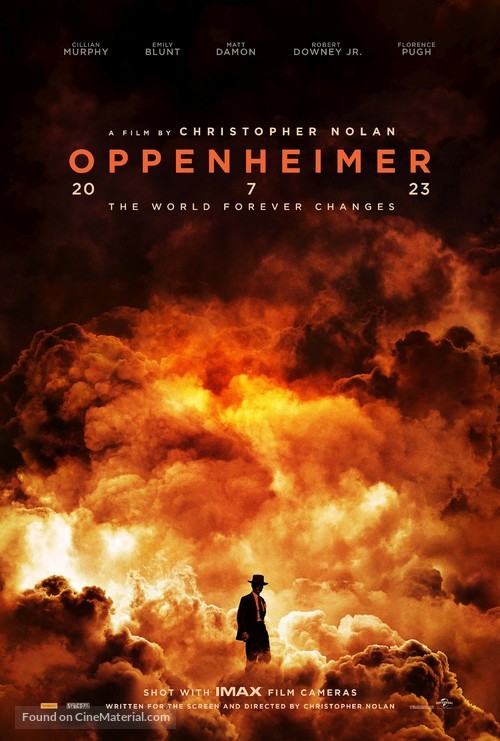 Oppenheimer - Australian Movie Poster