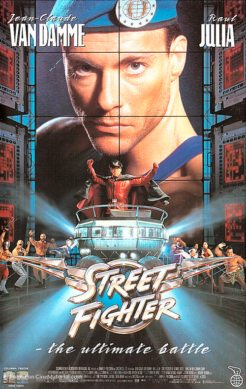 Street Fighter - Finnish VHS movie cover