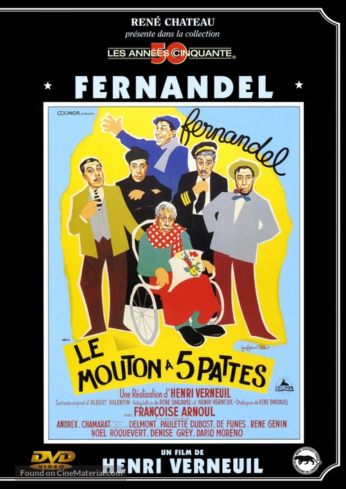 Le mouton &agrave; cinq pattes - French Movie Cover