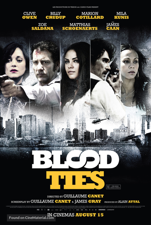 Blood Ties - British Movie Poster