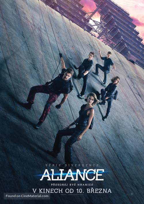 The Divergent Series: Allegiant - Czech Movie Poster