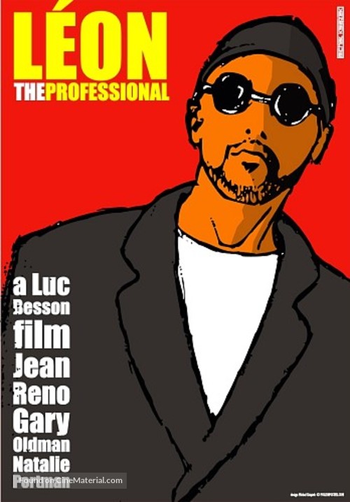 L&eacute;on: The Professional - Polish Movie Poster