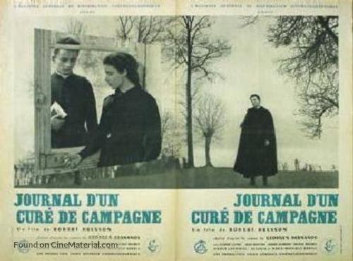 Journal d&#039;un cur&eacute; de campagne - French poster