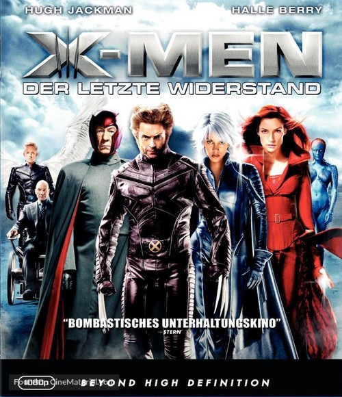 X-Men: The Last Stand - Swiss Blu-Ray movie cover