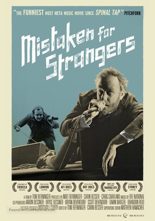 Mistaken for Strangers - Dutch Movie Poster