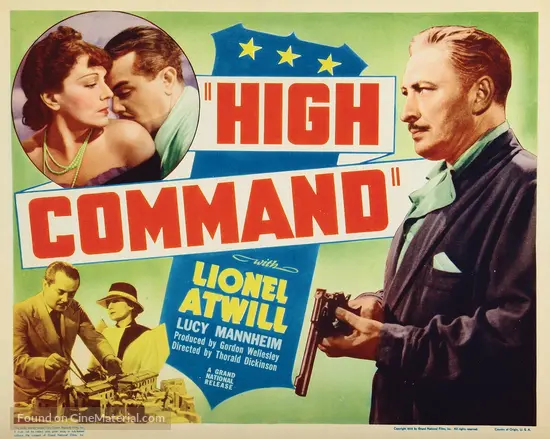 The High Command (1937) movie poster