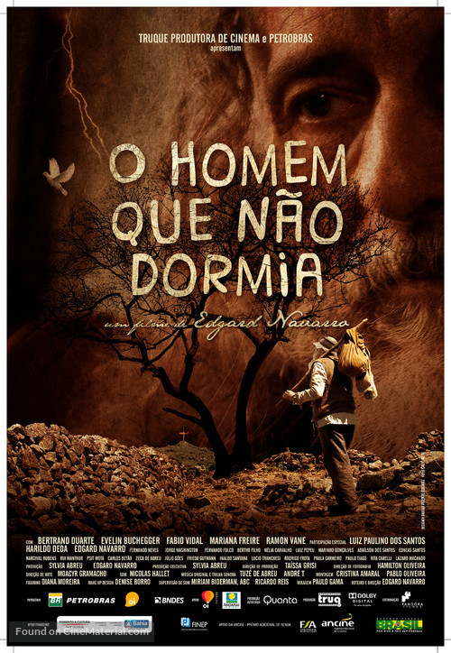 O Homem Que N&atilde;o Dormia - Brazilian Movie Poster