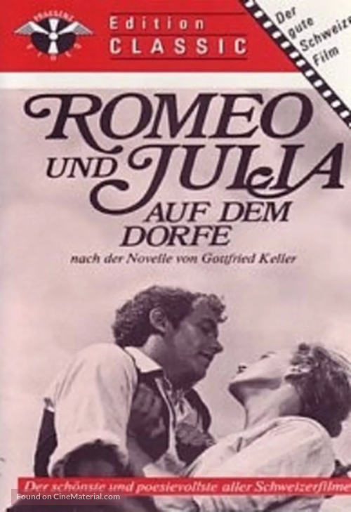 Romeo und Julia auf dem Dorfe - Swiss Movie Cover