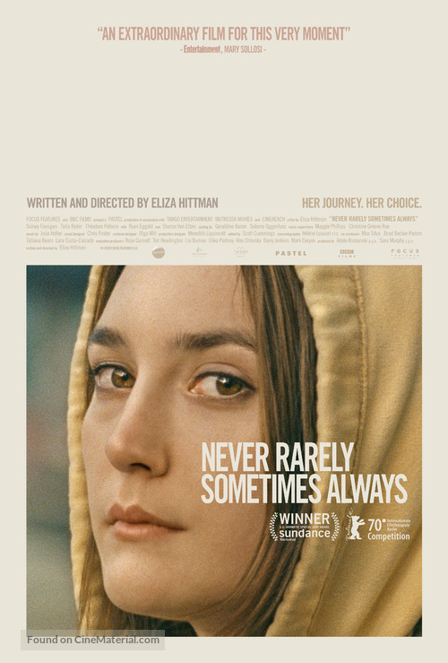 Never, Rarely, Sometimes, Always - Movie Poster